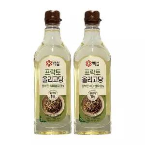 [백설] 프락토 올리고당 1.2kg x 2개