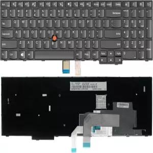 ThinkPad E570 E570c E575 노트북용 대체 키보드 트랙포인트 포함 미국 레이아웃 비백라이트 P/N 01AX200