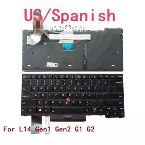 Lenovo Thinkpad L14 Gen1 Gen2 G1 G2 노트북 PC 교체 용 새 노트북 백라이트 키보드
