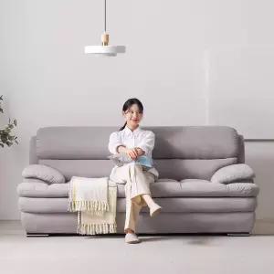 모멘트 아쿠아텍스 패브릭 3인용 소파 생활방수 기능성 쇼파