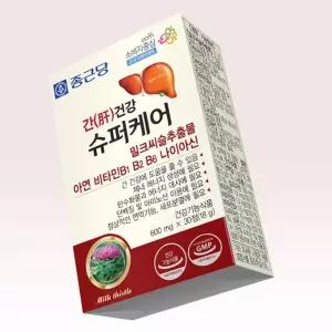 종근당 간케어 영양제 직장인 밀크 아연 비타민B 함유 정상적인면역기능에 필요