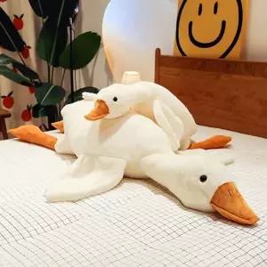 50센티 거위 바디필로우 큰 인형 안고자는 오리 모찌