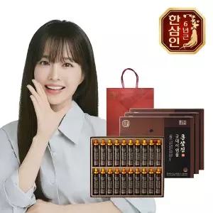 [한삼인][농협홍삼] 한삼인 홍삼진 굿데이앰플 20g 20병 3세트+쇼핑백