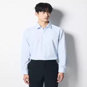 STCO 남성 스트레치 신축성 블루 봄가을 셔츠 출근룩