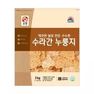 사조오양 수라간 누룽지 3kg 실온22757964588397