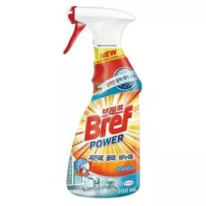 브레프 파워 물때 제거 찌든때 주방용 곰팡이 화장실 시트러스향 500ml