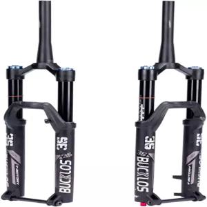BUCKLOS MTB 에어 서스펜션 포크 27.5 29 110 15mm 부스트 AM 전기자전거 테이퍼드 트래블 튜브 스루 액슬