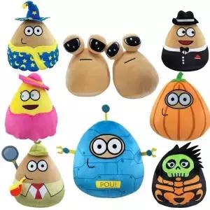 22cm 뜨거운 게임 내 애완 동물 외계인 Pou 플러시 장난감 Furdiburb 감정 인형