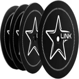 스타링크 미니/젠 3용 4개 세트 메탈 장착판 70mm RV 트레일러 캠핑카 트럭 보트용 나사 및 접착식 금속