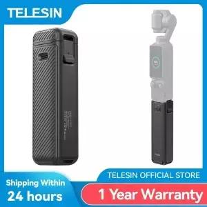 텔레신 5000mAh 배터리 핸들 포켓 4 3 카메라 핸드 그립 홀더 마운트 무선 충전 3용