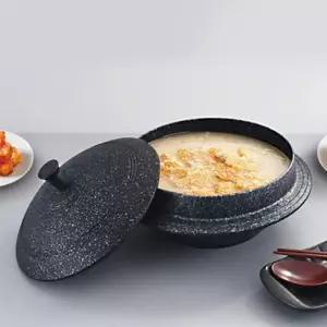 가마솥 냄비 22cm 밥솥 누룽지 뚝배기 스타일 가정 캠핑 주방 조리