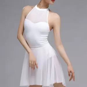 홀터넥 레오타드 성인 브라탑 블라우스 연습복 발레복 빅사이즈 발래복