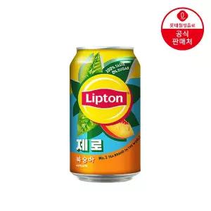 롯데칠성 립톤 제로 복숭아 아이스티 355ml x 24개