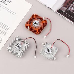 1pcs 55mm 12V DC PC 컴퓨터 PC 노트북 CPU VGA 비디오 카드 쿨러 냉각 팬 방열판 볼 그래픽 액세서리