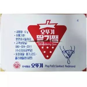 일회용 딸기잼(오뚜기 480입)/오뚜기딸기쨈/일회용딸기쨈/과일쨈/과일잼/1회용/일회용/대용량