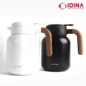 핫콤 테이블포트 1.3L (HTP-1300)식탁주전자 손잡이 보온냉 디자인 고급 온보냉 가정용 예쁜
