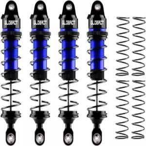 TRAXXAS 미니 Maxx XRT 107154-1 108076-1 1/16 RC 트럭 업그레이드용 스프링이 장착된 GLOBACT 알루미늄