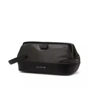 헤지스 골프 26FW 블랙 남성 마그넷 로고 파우치 HUBA6F701BK