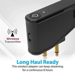 Y02ABluetooth 5.3 비행기 항공 어댑터 Aonic 40 50 무선 소음 차단 헤드폰 용 A2DP 송신기