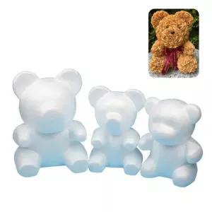 스티로폼베어 DIY공예 모델링 곰 파티장식 테드베어인형패키지 DIY 장식품 예쁜만들기 데코만들기 만들기