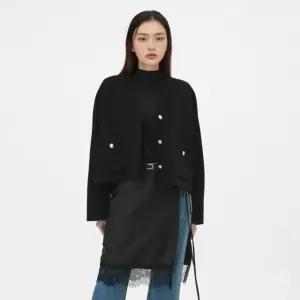 랩 핸드메이드 V넥 가디건형 코트 AR1WT160