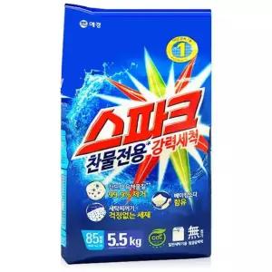 스파크 애경 5.5kg 리필 에프킬라더블노즐 애경 스파크 홈드라이크리닝 세탁세제