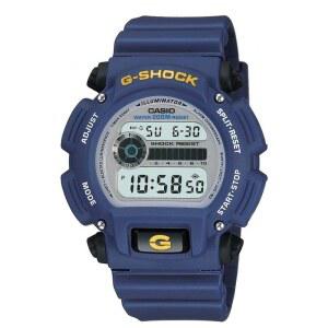 CASIO DW9052 시리즈 | 남성용 디지털 시계 G-SHOCK 1/100초 스톱워치 카운트다운 타이머 LED 조명 200M WR 충격 방지 다중 알람 자동 달력 이중 시간 2년 보증