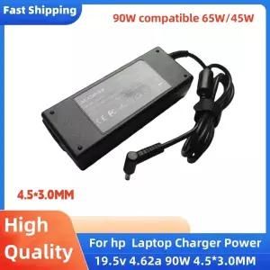 HP 파빌리온 14 15 PPP012C-S 710413-001 엔비 17 17-j000 15-e029TX용 90W 19.5V 4.62A 4.53.0mm AC 노트