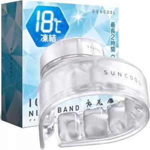 선쿨 넥 쿨러 링 열 보호 쿨링 용품 재사용 가능 12 블록 표면 접촉 디자인 x 644°F 18°C 쿠션 시 최대