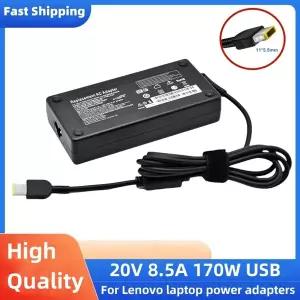 레노버 Legion Y720-15 Y7000P P50 P51 P70 P71 W540 W541 45N0501용 20V 8.5A 170W USB 노트북 전원 AC 어