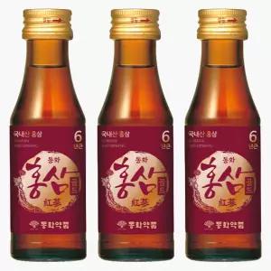 동화 홍삼골드 100ml x 100병 병드링크 국내산 홍삼
