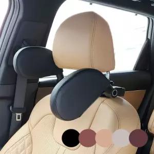헤드레스트 가죽 목쿠션 인기상품 5color 트렌드차량용 자동차 목베개 메모리폼
