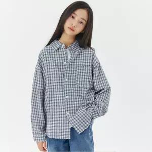 [보리보리/아이라인]르베 체크남방