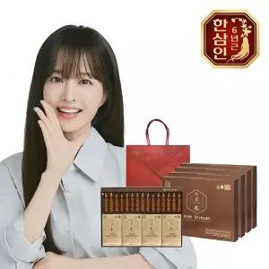 [한삼인][농협홍삼] 한삼인 홍삼본 선물세트 4세트+쇼핑백