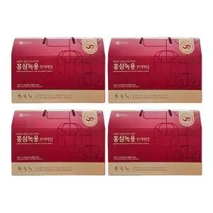 종근당건강 홍삼녹용 프리미엄 50ml x 30포 4개 HIS