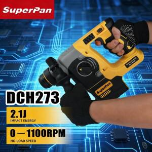 드릴 비트 세트 슈퍼팬 DCH273 26mm 무선 로터리 드릴, 데월트 20V 핀용 콘크리트 프로젝트 전문 리노베이