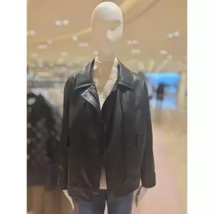 [CC콜렉트](강남점)[임직원 상품] [씨씨콜렉트] 스탠카라 레더 블루종 자켓 (C261PSF511C)