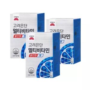 고려은단 멀티비타민 올인원 맨 60정 3개