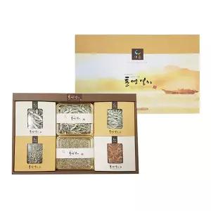 [대량주문전용][작심밀도]산지직송 특별해 통영멸치 선물세트 6종 2호 (대멸중멸소멸자멸세멸홍새우)