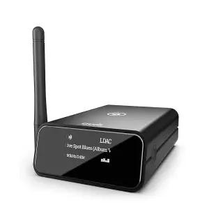 Blume Pro HiFi 블루투스 5.3 뮤직 수신기 LDAC aptX HD OLED 디스플레이 오디오 DAC