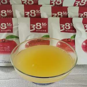 강원도 양구펀치볼 사과즙 120ml 50포 사과주스 NFC착즙공법 HACCP인증 착즙주스