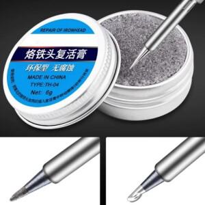 2/1Pcs 6g 납땜 인두 팁 Tinner Activator 클리너 리무버 리프레셔 비 스틱 주석 솔더 크림 클린 페이스트