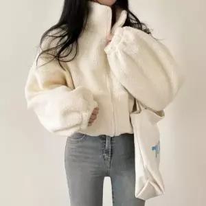 JS 숏루즈핏양털집업 후리스 플리스 점퍼 집업 뽀글이