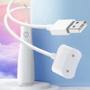Waterpik 워터 플로셔 WF10 / Pro 교체용 충전기용 T19C USB 자기 케이블