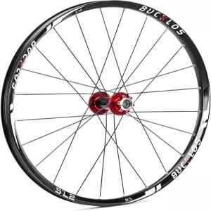 BUCKLOS Bike 26/27.5/29인치 MTB 휠셋 퀵 릴리스 프론트 9×100 리어 10×135 카본 파이버 허브 6볼트