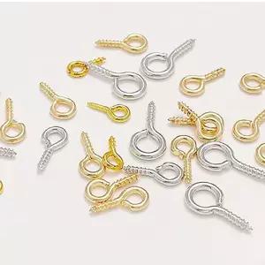 DIY 회전고리 나사 못 연결고리 피스 100P