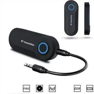 무선 블루투스 스테레오 오디오 송신기 어댑터 PC TV 헤드폰용 3.5mm 잭
