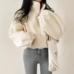 숏루즈핏집업 후리스 플리스 점퍼 집업 뽀글이 집업