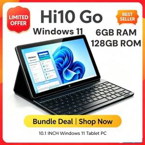 10.1인치 64비트 태블릿 G6 Pro 6GB RAM 128GB ROM CWI513 인텔 셀러론 N5100 CPU 윈도우 11 태블릿 PC 쿼