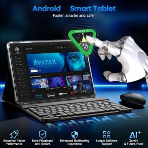 10.1인치 태블릿 PC 안드로이드 10 CPU MTK6753 프로세서, 4GB RAM 64GB ROM G2 옥타코어 Cortex-A53 듀얼